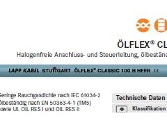 LAPP OLFLEX CLASSIC 100 Ho(w)u|